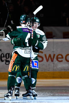 Färjestads Joakim Nygård jublar