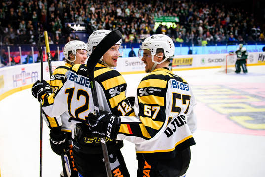 Skellefteås Jesper Olofsson, Adam Pettersson och Emil