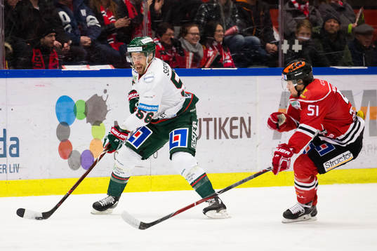 Frölundas Jonathan Sigalet och Örebros Gustav Franzén