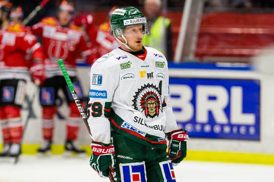 Frölundas Simon Hjalmarsson deppar