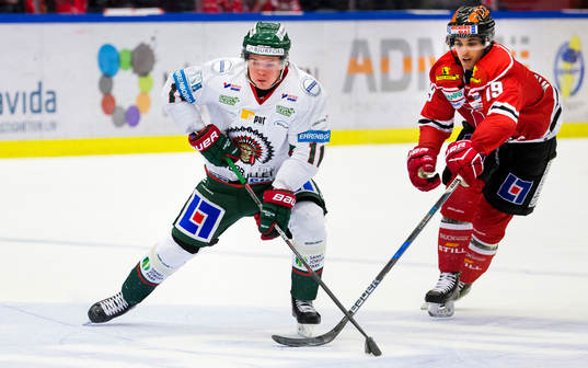 Frölundas Victor Olofsson och Örebros Jeremy Williams