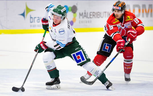Frölundas Victor Olofsson och Örebros Jeremy Williams
