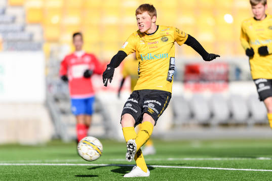 Elfsborgs Jesper Sandberg Hesselgren skjuter 2-0