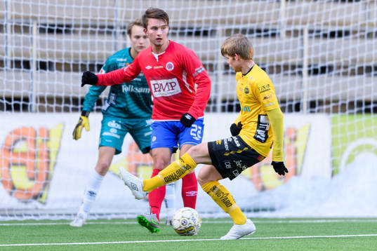 Karlslunds Adam Björk och Elfsborgs Anton Thorsson