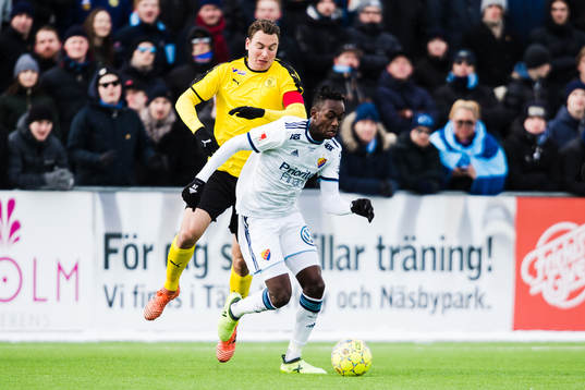 Frejs Marcus Hansson och Djurgårdens Philana Tinotenda