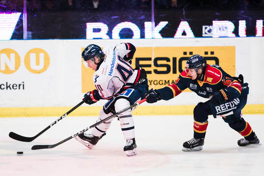 Linköpings Ken André Olimb och Djurgårdens Markus Ljungh