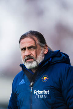 Djurgårdens tränare Özcan Melkemichel