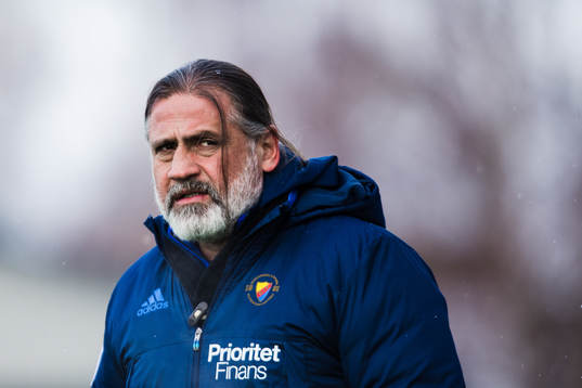 Djurgårdens tränare Özcan Melkemichel