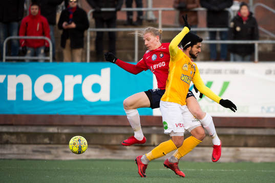 Örgrytes Gustav Ludwigson och Falkenbergs Mahmut Özen