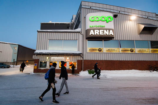 Coop Norrbotten arena exteriör