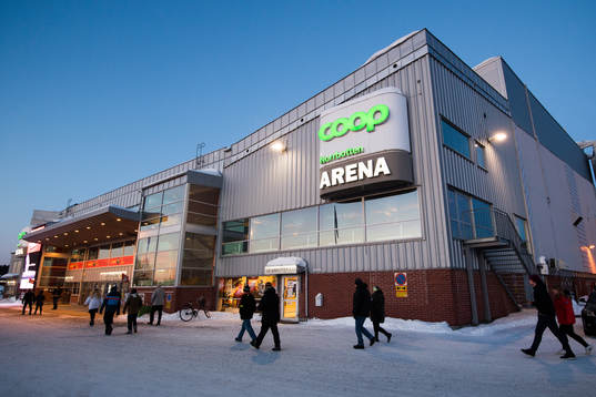 Coop Norrbotten arena exteriör