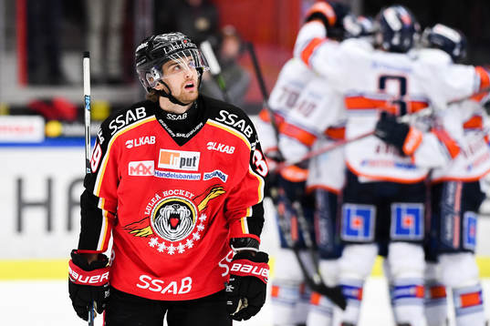 Luleås Pontus Själin deppar