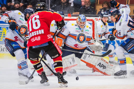 Växjös målvakt Viktor Andrén