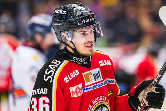 Luleås Emil Larsson deppar