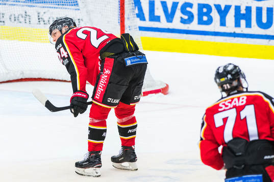 Luleås Johan Harju deppar
