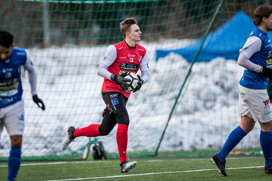 Oddevolds målvakt Robin Gustafsson