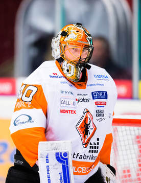 Karlskronas målvakt Johan Holmqvist