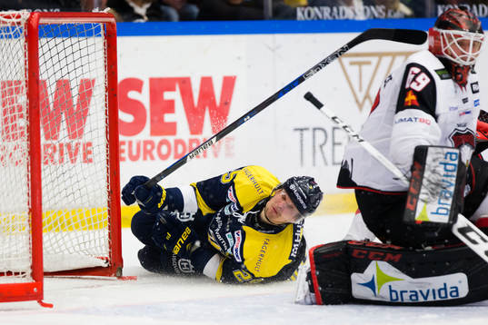 s David Ullström åker in i målet