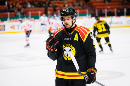 Brynäs Lukas Kilström deppar