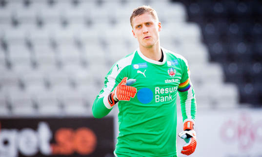 Helsingborgs målvakt Pär Hansson