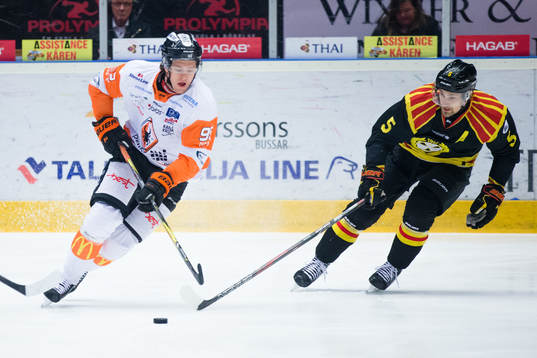 Karlskronas Carl Persson och Brynäs Lukas Kilström