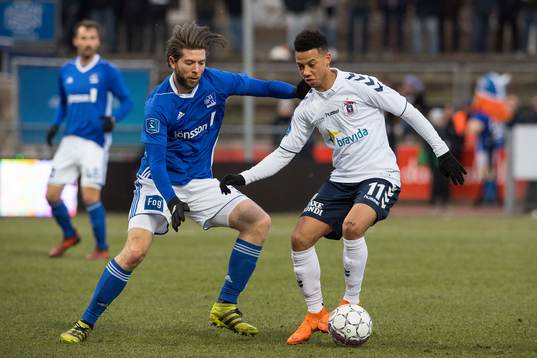 [DK=20180224: Martin Ørnskov, Lyngby BK Tobias Sana, AGF]