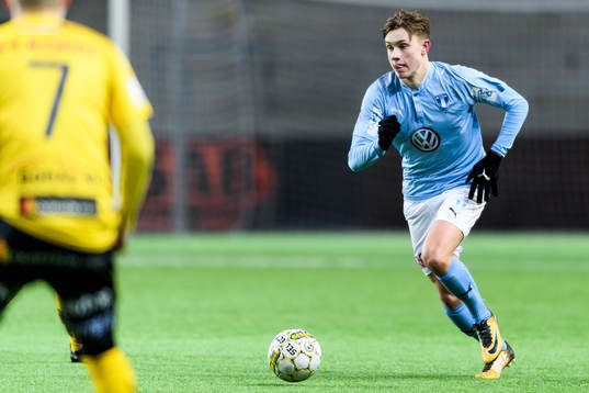 Malmö FF’s Gustaf Winroth