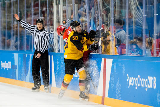 Patrick Hager of Germany and Yegor Yakolev of Russia (OAR)