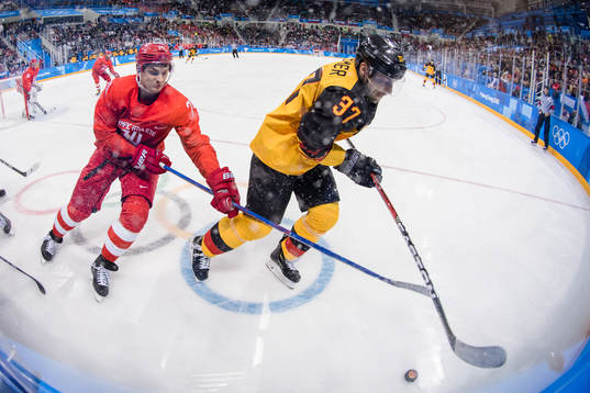 Nikolai Prokhorkin Of Russia (OAR) and Patrick Reimer of