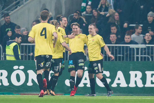 GAIS August Wängberg jublar