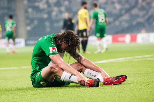 Hammarbys Björn Paulsen deppar