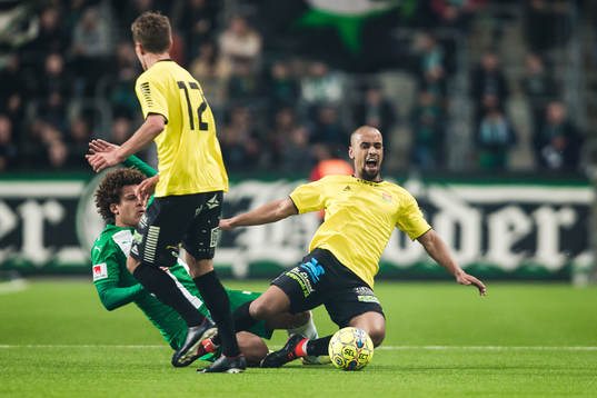 GAIS Junes Barny och Hammarbys Neto Borges
