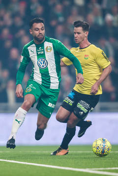 Hammarbys Imad Khalili och GAIS Dusan Djuric
