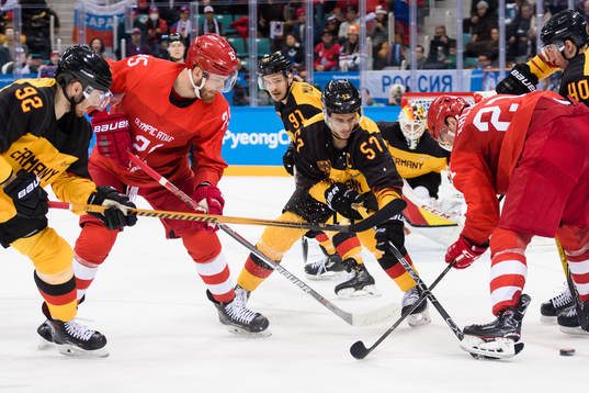 Mikhail Grigorenko and Sergei Kalinin Of Russia (OAR)