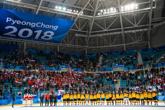 Team Germany at the price ceremony
