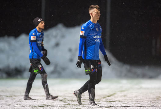 Trelleborgs Zoran Jovanovic och Alexander Blomqvist deppar