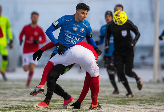 Trelleborgs Deniz Hummet och Kalmars Viktor Elm