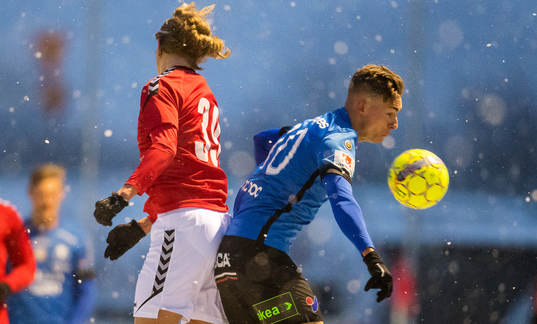 Trelleborgs Felix Hörberg och Kalmars Isak Magnusson