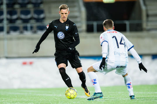 Malmö FFs Sören Rieks utmanar Gefles Jens Portin