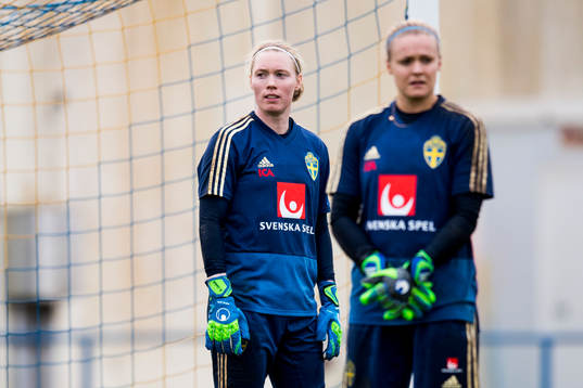Hedvig Lindahl och Hilda Carlén