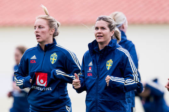 Mimmi Larsson och Hanna Folkesson