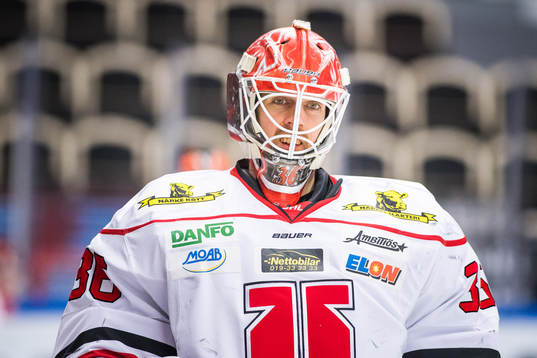 Örebros målvakt Axel Brage