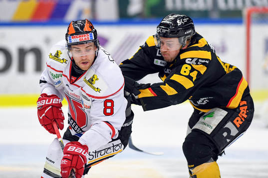 Örebros Tyson Spink och Skellefteås Jonathan Pudas