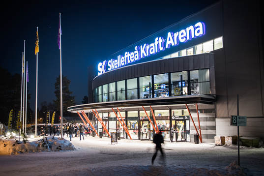 Skellefteå kraft arena exteriört