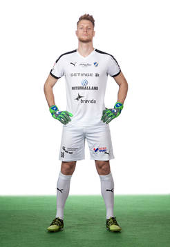Halmstads målvakt Malkolm Nilsson