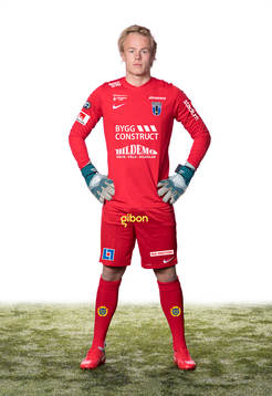 Sirius målvakt Gustav Nyberg