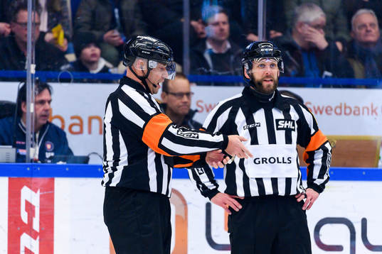 Domare Sören Persson och Marcus Linde