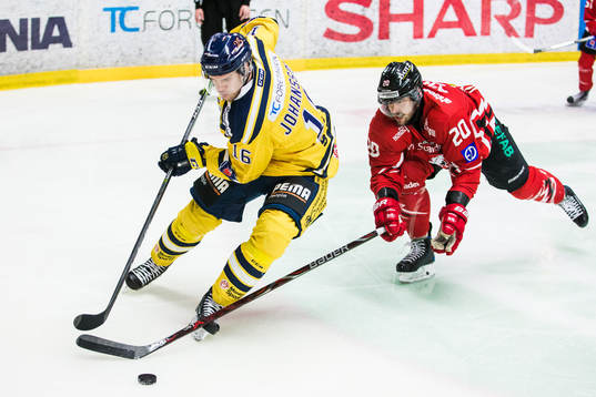 Södertäljes Stefan Johansson och Vita Hästens Marcus