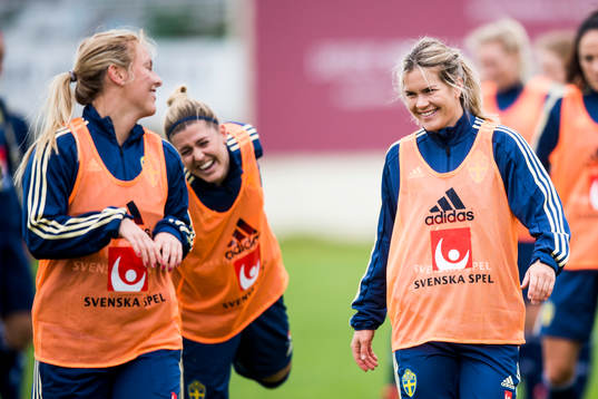 Mimmi Larsson och Hanna Folkesson
