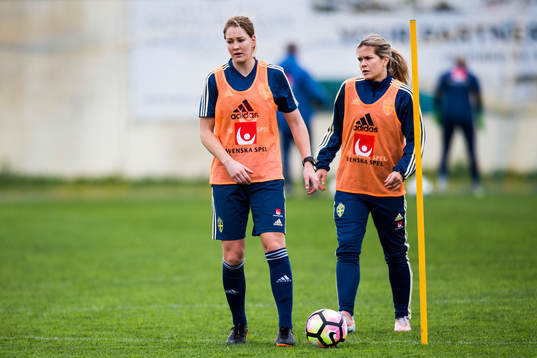 Mia Carlsson och Hanna Folkesson